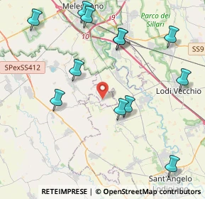 Mappa Strada Provinciale, 26853 Caselle Lurani LO, Italia (4.7625)