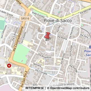 Mappa Via valeri ugo 22, 35028 Piove di Sacco, Padova (Veneto)