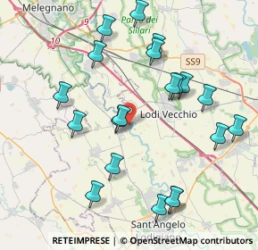 Mappa Via Giacomo Puccini, 26857 Salerano Sul Lambro LO, Italia (4.253)