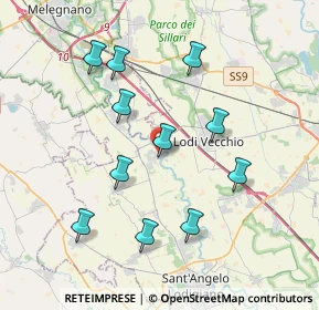 Mappa Via Giacomo Puccini, 26857 Salerano Sul Lambro LO, Italia (3.72273)