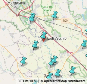 Mappa Via Giacomo Puccini, 26857 Salerano Sul Lambro LO, Italia (6.0145)
