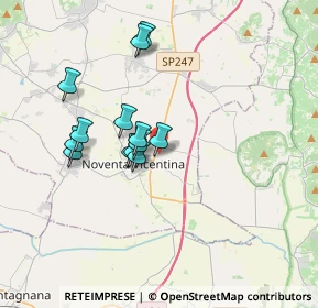 Mappa Via A. Beggiato, 36025 Noventa Vicentina VI, Italia (2.89923)