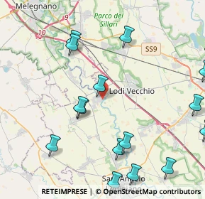 Mappa Via Vittorio Veneto, 26857 Salerano sul Lambro LO, Italia (5.9835)