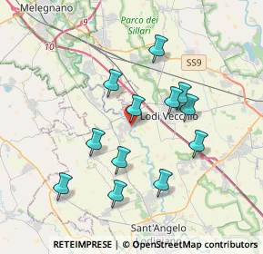 Mappa Via Vittorio Veneto, 26857 Salerano sul Lambro LO, Italia (3.37)