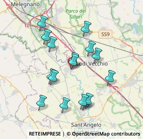 Mappa Via Vittorio Veneto, 26857 Salerano sul Lambro LO, Italia (3.46563)