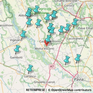 Mappa Via Cascina Caiella, 27022 Casorate primo PV, Italia (9.1335)