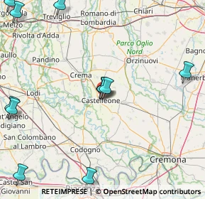 Mappa Via Giuseppe Verdi, 26012 Castelleone CR, Italia (22.94818)