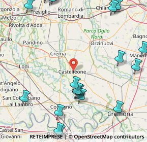 Mappa Via Giuseppe Verdi, 26012 Castelleone CR, Italia (23.844)