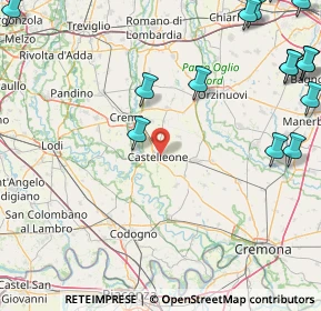 Mappa Via Giuseppe Verdi, 26012 Castelleone CR, Italia (26.03333)