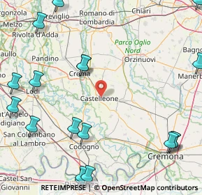 Mappa Via Giuseppe Verdi, 26012 Castelleone CR, Italia (24.89111)