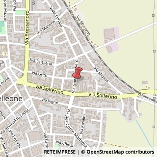 Mappa Via Giuseppe Verdi, 10, 26012 Castelleone, Cremona (Lombardia)