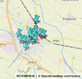 Mappa Via Giuseppe Verdi, 26012 Castelleone CR, Italia (0.5445)
