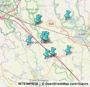 Mappa Via Martiri di Cefalonia, 26855 Lodi Vecchio LO, Italia (2.63)