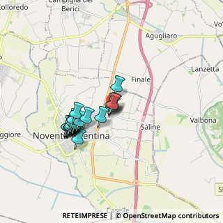 Mappa Via Alessandro Volta, 36025 Noventa Vicentina VI, Italia (1.404)
