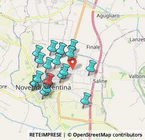 Mappa Via Alessandro Volta, 36025 Noventa Vicentina VI, Italia (1.54)