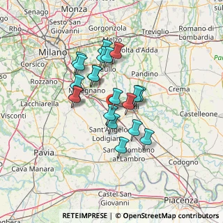 Mappa Piazza S. Maria, 26855 Lodi Vecchio LO, Italia (10.8515)