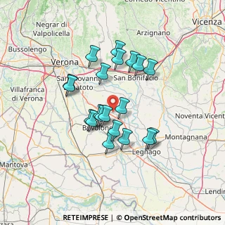 Mappa Via Sabbioni, 37050 Oppeano VR, Italia (11.43)