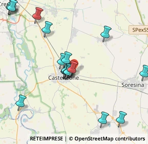 Mappa Via Pradazzo, 26012 Castelleone CR, Italia (4.9285)