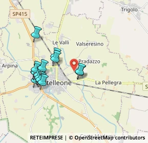 Mappa Via Pradazzo, 26012 Castelleone CR, Italia (1.76286)