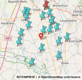 Mappa Via Morengo, 25023 Gottolengo BS, Italia (8.013)