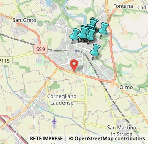 Mappa Via Marzagalli, 26900 Lodi LO, Italia (1.735)