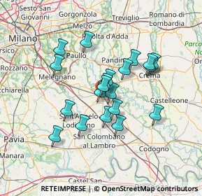 Mappa Via Marzagalli, 26900 Lodi LO, Italia (11.0615)