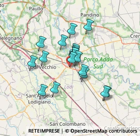 Mappa Via Marzagalli, 26900 Lodi LO, Italia (5.11105)