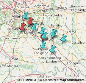 Mappa Via SS. Naborre e Felice, 26855 Lodi Vecchio LO, Italia (10.598)