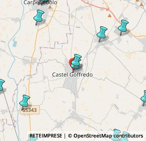 Mappa Vicolo Carlo V, 46042 Castel Goffredo MN, Italia (7.2925)