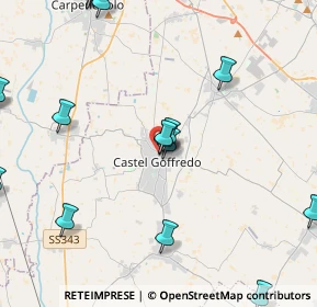 Mappa Vicolo Carlo V, 46042 Castel Goffredo MN, Italia (6.037)