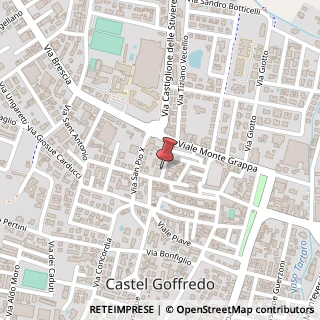 Mappa Via Italia, 1, 46042 Castel Goffredo, Mantova (Lombardia)