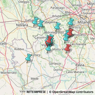 Mappa Via del Commercio, 27029 Vigevano PV, Italia (11.08176)