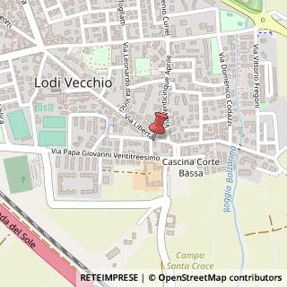 Mappa Via Libertà, 86, 26855 Lodi Vecchio, Lodi (Lombardia)