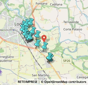 Mappa Unnamed Rd, 26900 Lodi LO, Italia (1.577)