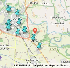 Mappa Unnamed Rd, 26900 Lodi LO, Italia (2.50692)