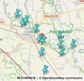 Mappa Unnamed Rd, 26900 Lodi LO, Italia (3.745)