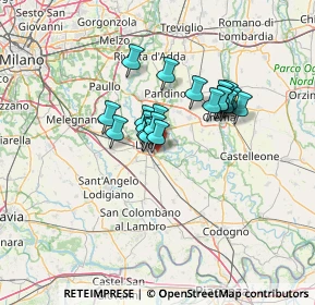 Mappa Unnamed Rd, 26900 Lodi LO, Italia (9.379)