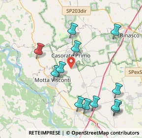 Mappa V Filippo Piccaluga, 27022 Casorate Primo PV, Italia (4.4075)