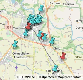 Mappa Via Abruzzi, 26900 Lodi LO, Italia (1.7015)