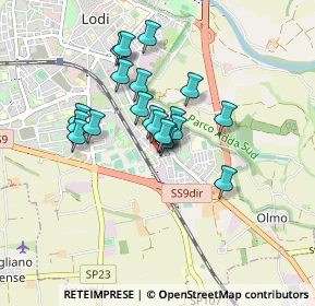 Mappa Via Abruzzi, 26900 Lodi LO, Italia (0.639)