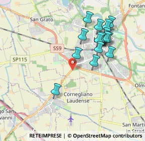 Mappa Lodi LO SP ex SS 235 km 33, 26900 Lodi LO, Italia (1.87625)