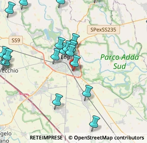 Mappa Viale Lombardia, 26900 Lodi LO, Italia (4.947)