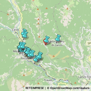 Mappa Strada Fornelli - Chiaves, 10070 Monastero di Lanzo TO, Italia (2.0425)
