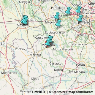 Mappa Via Quintino Sella, 27029 Vigevano PV, Italia (17.07692)