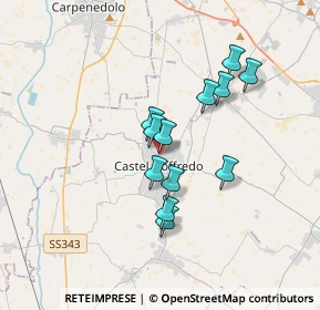 Mappa Via Raffaello Sanzio, 46042 Castel Goffredo MN, Italia (2.76167)