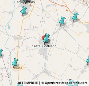 Mappa Via Raffaello Sanzio, 46042 Castel Goffredo MN, Italia (7.284)