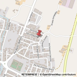 Mappa Via Lombardia, 36, 46042 Castel Goffredo, Mantova (Lombardia)