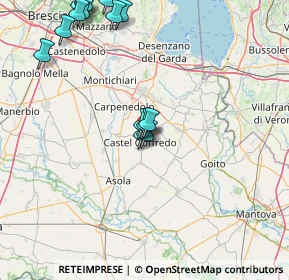 Mappa Via Lombardia, 46042 Castel Goffredo MN, Italia (18.83333)