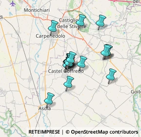 Mappa Via Lombardia, 46042 Castel Goffredo MN, Italia (4.92)