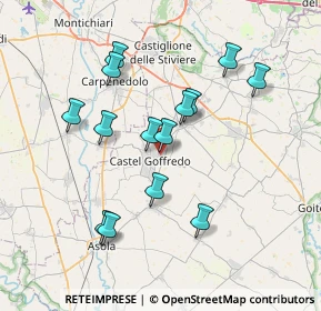 Mappa Via Lombardia, 46042 Castel Goffredo MN, Italia (6.89714)